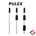Pulex 2.1m teleskop sırık  - 3 parçalı 3 x 0.7m - Görsel 2
