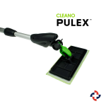 Pulex CLEANO 140 - 2x70cm Teleskopik İç Mekan Cam Temizlik Aparatı (30 cm trapez ped’li) - Görsel 6