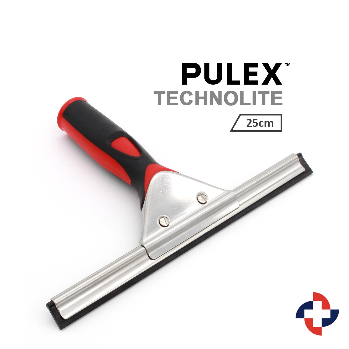 rasqueta-pulex-technolite-25 Pulex Camçek Technolite Kırmızı Saplı - 25 cm. - Görsel 1