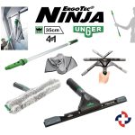 Unger NINJA 4'lü Cam Balkon Temizlik Seti 35 cm