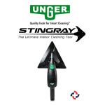 Unger Stingray - İç Mekan Cam Temizlik Kiti 330 OS Premium - 3.3m - Görsel 2