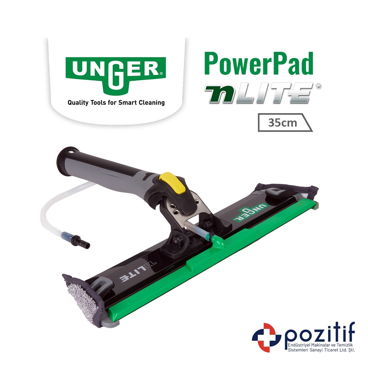 unger-powerpad-nlite-35cm Unger PowerPad nLITE · 35cm - Görsel 1