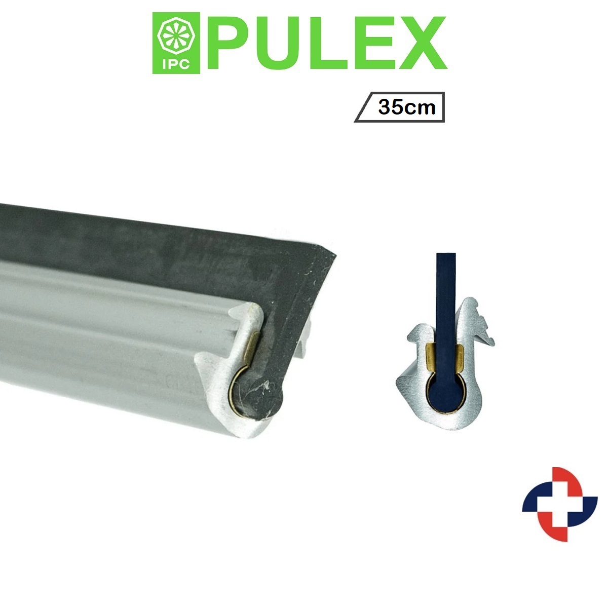 ALUMAX - 35 Pulex alumax kanal 35 cm. + kauçuk lastik - Görsel 1