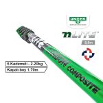 Unger nLITE - CARBON COMPOSITE - 8.6m Teleskobik Sırık 6 Kademeli