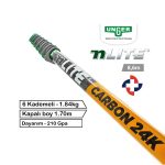 Unger nLITE - CARBON 24k - 8.6m Teleskobik Sırık 6 Kademeli