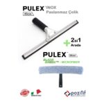 Pulex Cam Silme Aparatı Seti - 45cm Ekonomik Camçek Ve Peluş Takımı